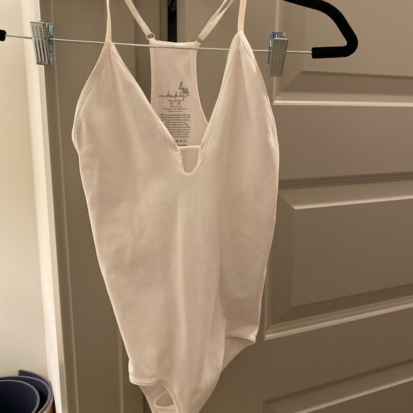 Free People Tops - Free People intimates NWOT body suit white